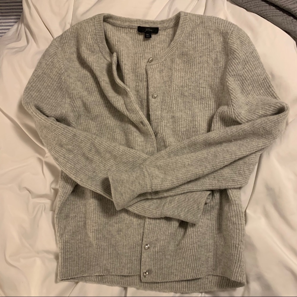 j crew cardigan. Size XL